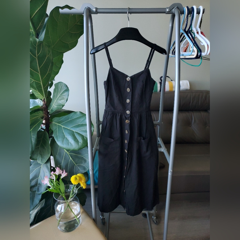 Reitmans Linen-Blend Dress